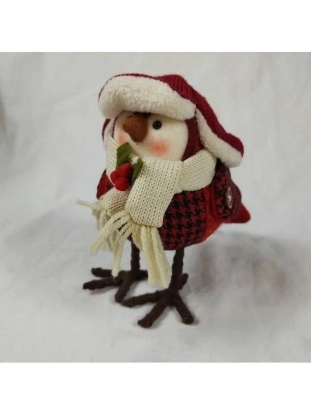 Target Featherly Friends Houndstooth Fabric Felt Spitz Bird 2013